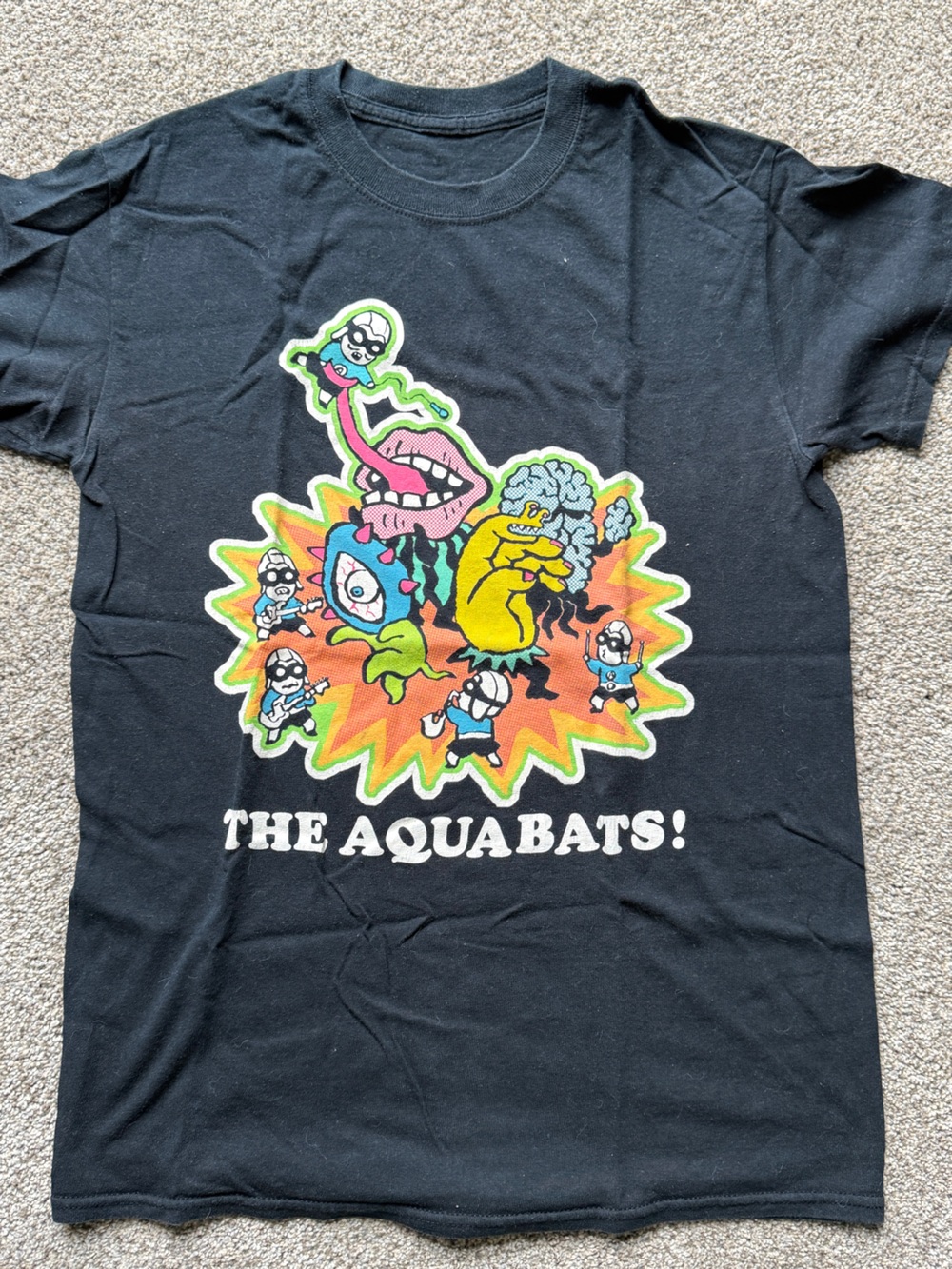 The Aquabats! Vs. Monsters Graphic Black Band Tee
